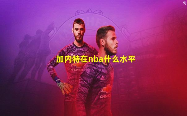 加内特在nba什么水平